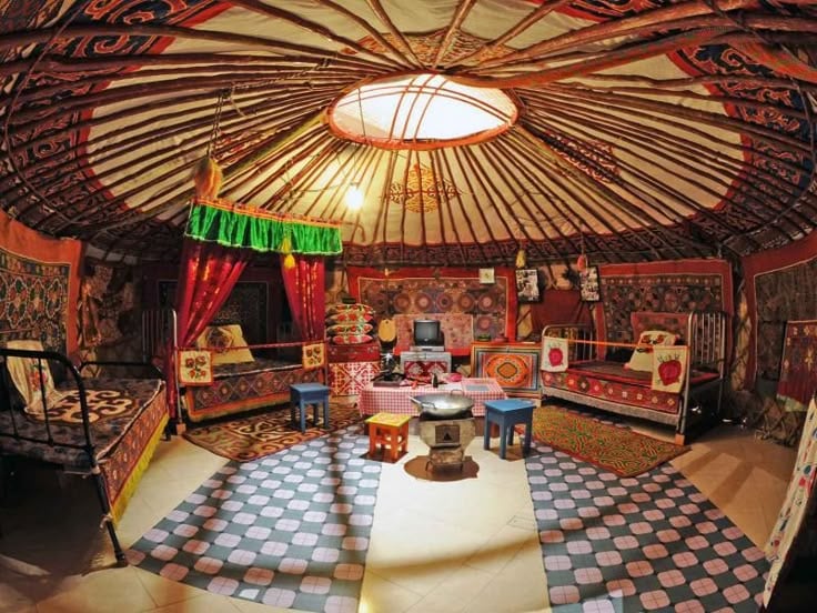 Three bed yurt