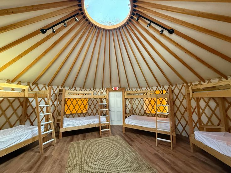 Five bed yurt