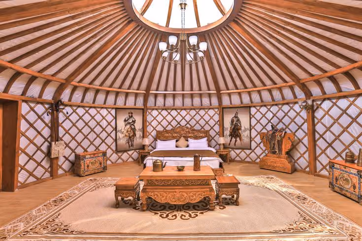 One bed yurt